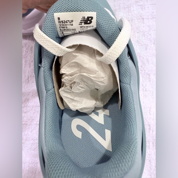 New Balance 247 - Size W8 - Women's Shoes Smoke Blue WS247UF - New w. Box! - Picture 9 of 10